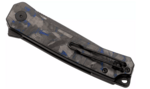 QSP Knife QS139-G2 Osprey CF G10 Blue kapesní nůž 8,2 cm, Blackwash, modrá, uhlíkové vlákno, G10