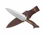 SERRENO-S Muela 220mm blade, crown stag handle and stainless steel guard