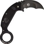 FOX knives FX-590 Chiroptera taktický kapesní nůž 6,5 cm, celočerná, G10