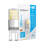 Modee LED žárovka G9 Aluminium 4,2W studená bílá (ML-G9A6000K4,2WB1)