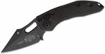 Microtech 169-1T Stitch Black Tactical Standard automatický nôž 9,2 cm, celočierna, hliník