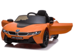 10 JiaJia Cars BMW i8 oranžová 12V4AH