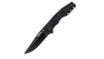 SOG-FF11-CP SALUTE - BLACK vreckový nôž 9,4 cm, čierna, G10