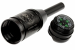 ESEE FIRE KIT kresadlo vo vodotesnej kapsuľovej rukväti s 20mm kompasom