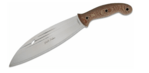 Condor CTK3924-9.9 PRIMITIVE BUSH MONDO vonkajší nôž 25,4 cm, hnedá, Micarta, kožené puzdro
