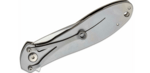 CRKT CR-K456XXP EROS™ LARGE SILVER vreckový nôž 7,2 cm, celooceľový