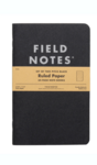 Field Notes FN-36 Pitch Black Ruled Note Book poznámkový blok, černá, 64 stran, 2-balení