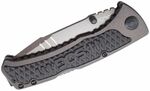 SOG-SW1011-CP SIDESWIPE - GREY TINI zsebkés 8,6 cm, fekete-szürke, alumínium, GRN