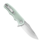 Kizer L3004A1 Yacht zsebkés 7,6 cm, Stonewash, jade - jade, G10