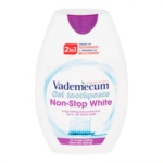 Vademecum 2in1 Non-Stop White zselés fogkrém 75ml