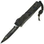 142-3FROCS Microtech Combat Troodon D/E Frag OD Camo Full fogazott