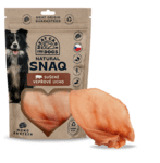 DOG SNAQ 99107 doplnkové krmivo pre psy - sušené bravčové ucho - balenie po 50 ks