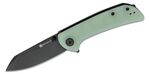 S22014-2 Sencut Fritch Natural G10 Handle Black Stonewashed 9Cr18MoV Blade Liner Lock