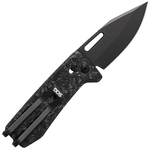 SOG-12-63-05-57 ULTRA XR - XHP BLACKOUT zsebkés 6,5 cm, fekete-szürke, szénszálas