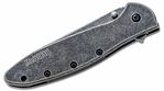 Kershaw K-1660RBW LEEK - RANDOM BLACKWASH vreckový nôž 7,6 cm, celooceľový