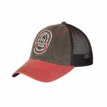 CZ-STT-DW-0T0VC Helikon Shooting Time Trucker Cap - Dirty Washed Cotton - Dirty Washed Black / Dirty