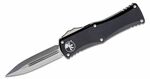 Microtech 702-10 HERA Stonewash automatický nůž 7,9 cm, Stonewash, černá, hliník 