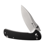 S23032-1 Sencut Pulsewave fekete G10 fogantyú, szatén bevonatú 9Cr18MoV pengegombzár