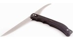 Eka 714602 Duo Black rybársky a kuchynský nôž 13 cm, čierna, guma, puzdro