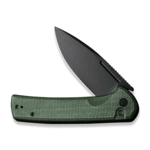 CIVIVI C21006-2 Conspirator vreckový nôž 8,8 cm, Black Stonewash, zelená, Micarta