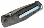 FOX Knives FX-528 B TUR CARBON zsebkés 7,6 cm, fekete, szénszálas