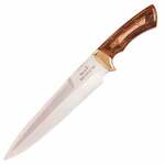 RECOVA Muela 228mm blade, double edge, full tang, beech stable wood and brass