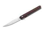 Böker Plus 01BO168 Kwaiken Air Cocobolo Barna zsebkés 9 cm, Cocobolo fa, barna