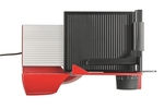 GRAEF S10003EU Elektrický kráječ SKS 100 červená barva, zoubkovaná čepel