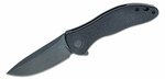 CIVIVI C20075D-1 Synergy3 Drop Point kapesní nůž 8,2 cm, Black Stonewash, černá, G10