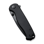 S23054B-1 Sencut Errant Black G10 Handle
Black 9Cr18MoV Blade
Liner Lock