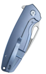Kubey KB360D Tityus vreckový nôž 8,6 cm, modrá, titán