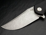 Böker Plus 01BO192 Golem kapesní nůž 8,9 cm, Stonewash, černá, G10, spona, nylonové pouzdro