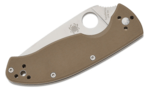 Spyderco C122GBNM4PS Tenacious Brown Combo Edge zsebkés 8,5 cm, szatén, barna, G10