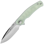S20066-2 Sencut Slashkin Natural G10 Handle Satin Finished D2 Blade Liner Lock