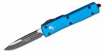 Microtech 148-1BL UTX-70 Black Standard Blue automatický nôž 6,1 cm, čierna, modrá, hliník