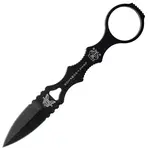 Benchmade 173BK SOCP Mini taktikai önvédelmi tőr 5,6 cm, teljesen acél, fekete, tok