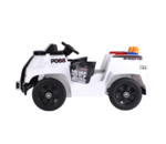 9 JiaJia Cars Police auto White 12V4AH