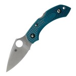 Spyderco C28FP2K390 Dragonfly 2 K390 kapesní nůž 5,8 cm, Satin, modrá, FRN