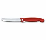 Victorinox 6.7801.FB Swiss Classic zatvárací nôž na zeleninu 11 cm, červená
