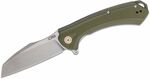 CJRB J1909-GNF Barranca G10 Green vreckový nôž 8,9 cm, zelená, G10