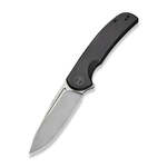 WE20061B-4 We Knife WE Beacon Knife Black Titanium Handle Silver Bead Blasted CPM 20CV Blade WE20061