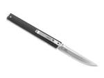 CRKT CR-7096 CEO THUMBSTUD Black vreckový nôž 8,5 cm, čierna, FRN