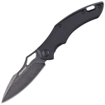 FE-034 FOX knives EDGE SPARROW BLACK G10, 9Cr13 BLACK STONE WASH