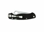 Spyderco C81GS2 Para Military 2 Serrated vreckový nôž 8,8 cm, Satin, čierna, G10