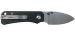 CIVIVI C19068S-1  Baby Banter Stonewashed Black vreckový nôž 6cm, čierna, G10