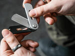 Böker Plus 01BO498 OVALMOON SWIVEL kapesní nůž 4,7 cm, hliník, skládací mechanismus