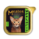 Meatos Cat Premium Adult Paté pre dospelé mačky s kuracím mäsom a superpotravinami 100g