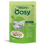OAWNJCB007008A Oasy Natury Soft Jelly Chicken with vegetables (pouch) 70g