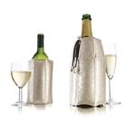 3887560 Vacu Vin Manžetové chladiče na víno a šampaňské Platinum