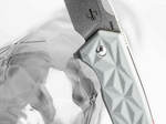 Böker Plus 01BO553 GEMTEK kapesní nůž 7,2 cm, Stonewash, šedá, G10, ocel, spona, nylonové pouzdro
